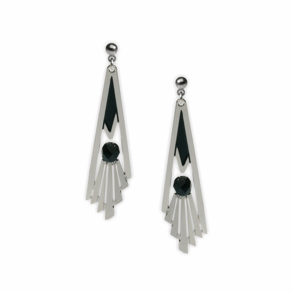 grand-staircase-rail-detail-black-bead-black-enamel-earrings-photo