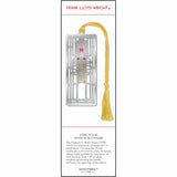 Frank Lloyd Wright Robie House Metal Bookmark
