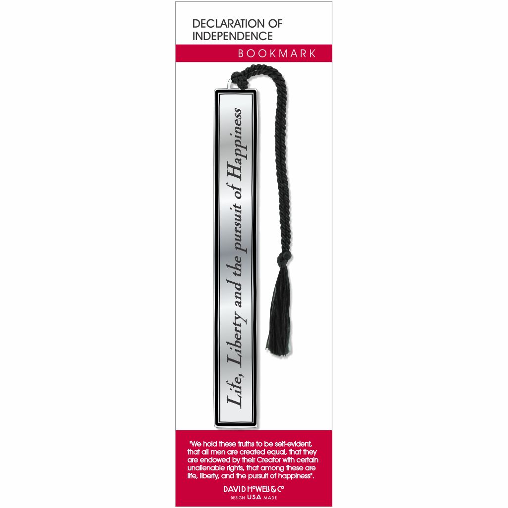 Declaration of Independence Metal Bookmark