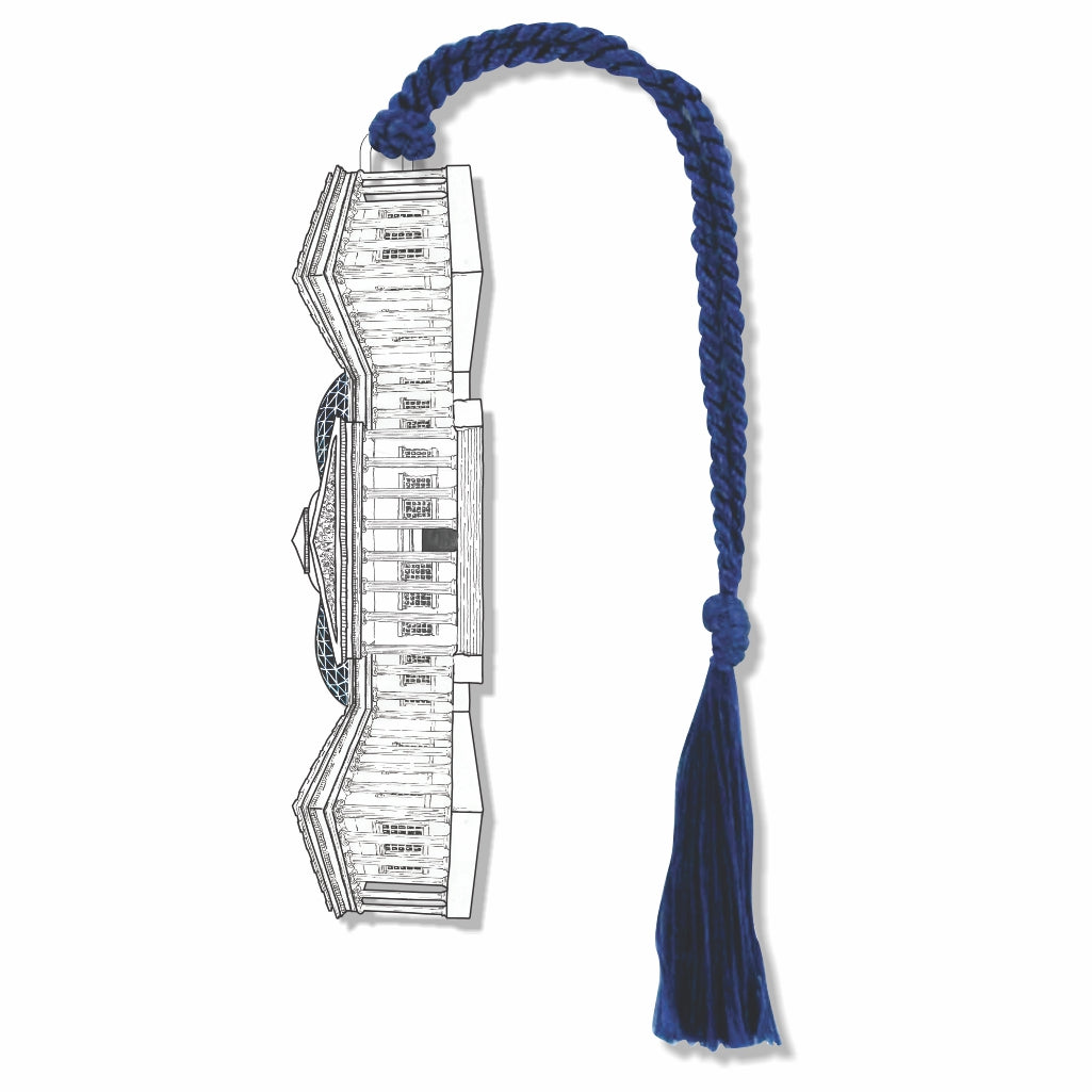 British Museum Frontage Metal Bookmark