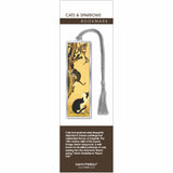 Cats & Sparrows Metal Bookmark