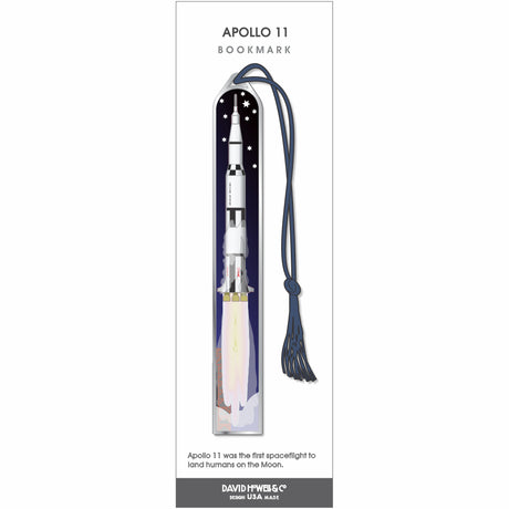Apollo 11 Metal Bookmark