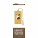Cranes Metal Bookmark