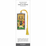 Wheel Of Fortune Tarot Metal Bookmark