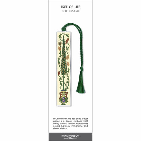 Islamic Tree of Life Metal Bookmark