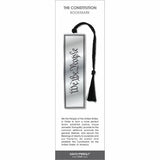 The Constitution’ bookmark featuring engraved script on a silver-toned design with a black braided tassel.