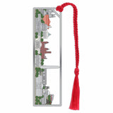 Washington DC Skyline Metal Bookmark