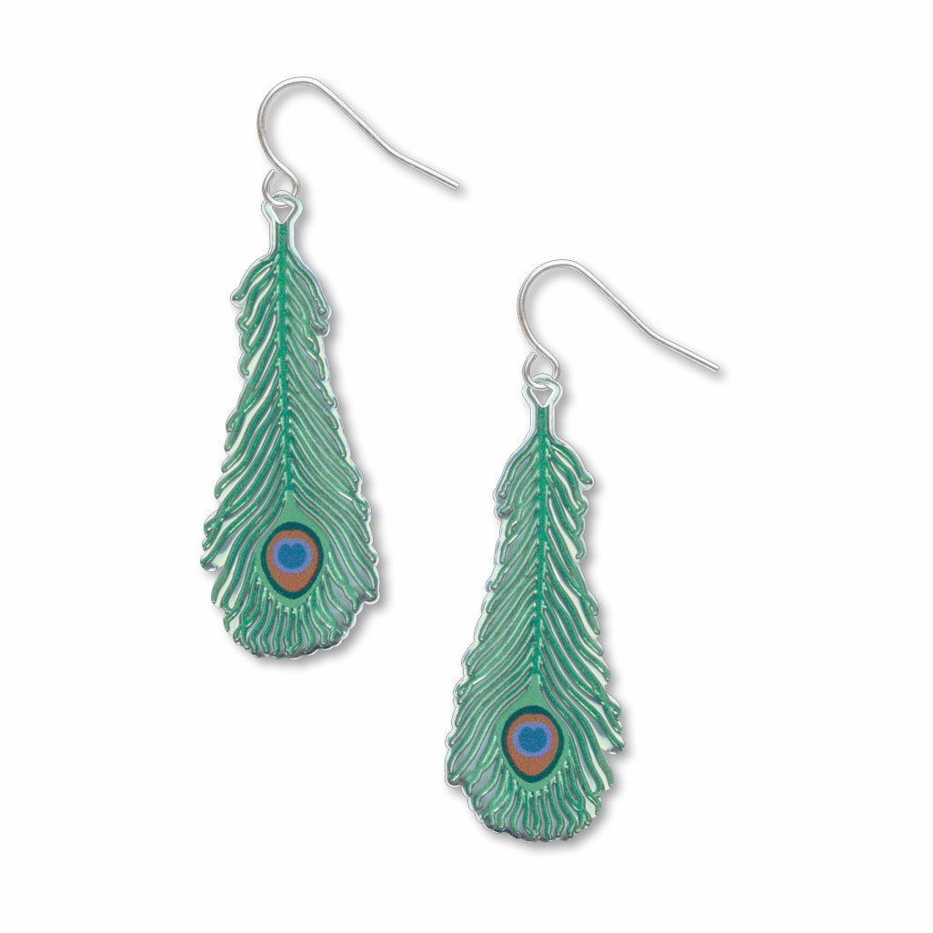 Peacock Feathers Earrings