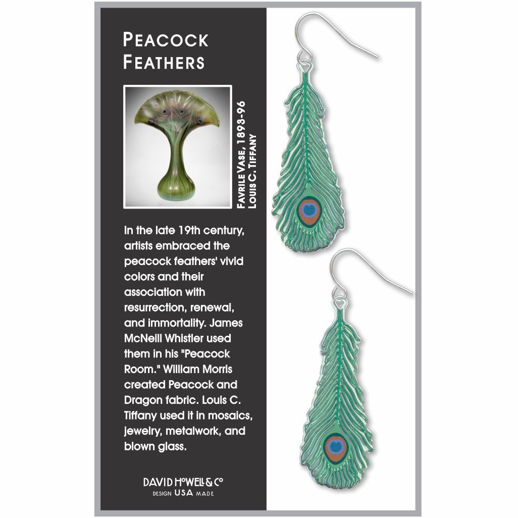 Peacock Feathers Earrings