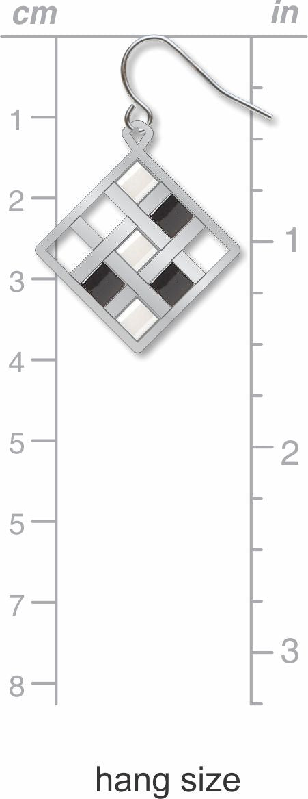 Tic Tac Toe Earrings