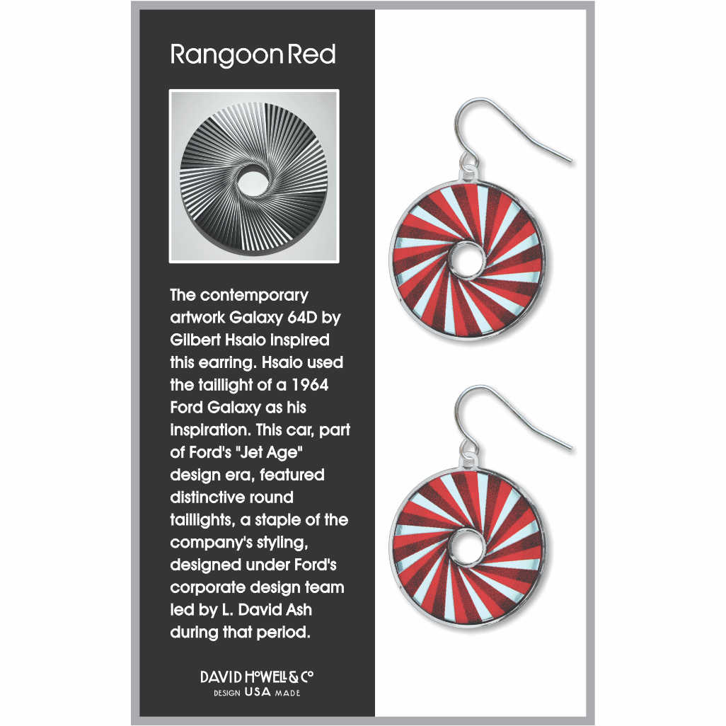 Ragoon Red Earrings