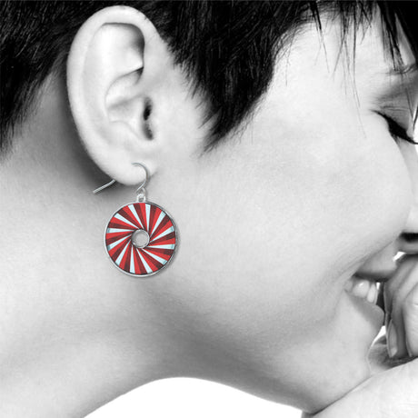 Ragoon Red Earrings