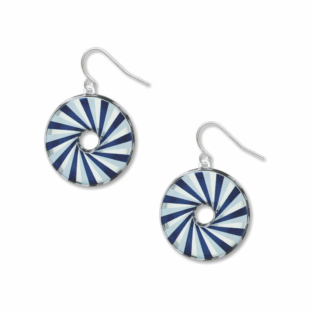 Belmont Blue Earrings