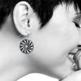 Raven Black Earrings