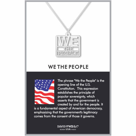 We The People Pendant