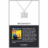 We Can Do It Rosie Riveter Pendant