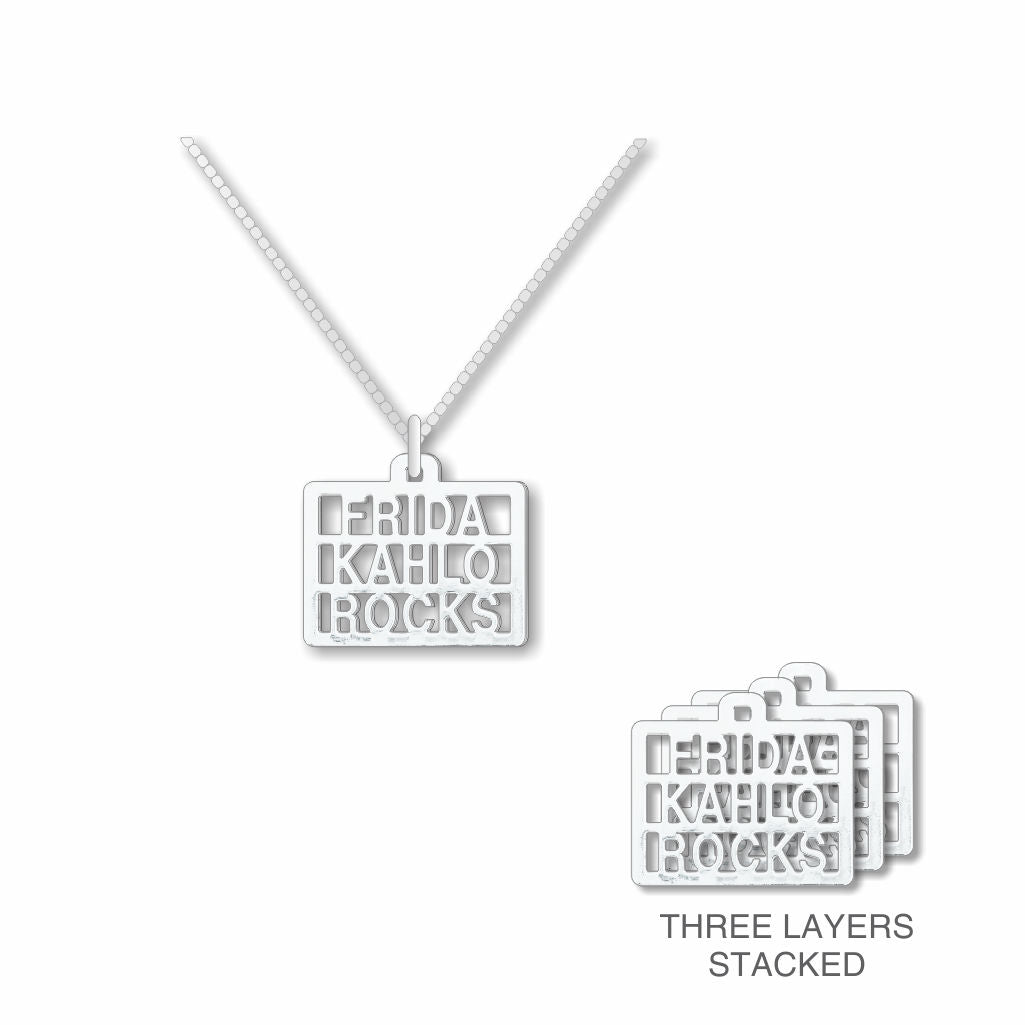 Frida Kahlo Rocks Pendant