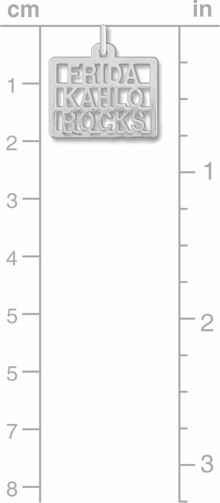 Frida Kahlo Rocks Pendant