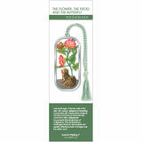 Hoefnagel Flower, Frog, Butterfly Metal Bookmark