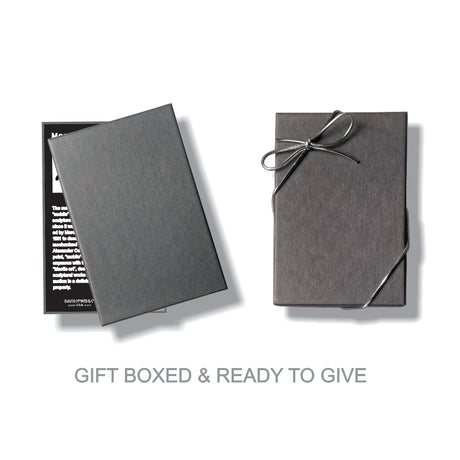 david howell gift box and bow image on white background