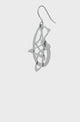 Pollock's Ghosts™ Earrings, Silver