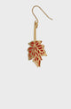 Red Maple Leaf in Fall Earrings