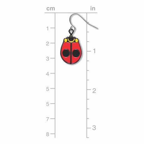 ladybug-giclee-print-earrings-photo-3